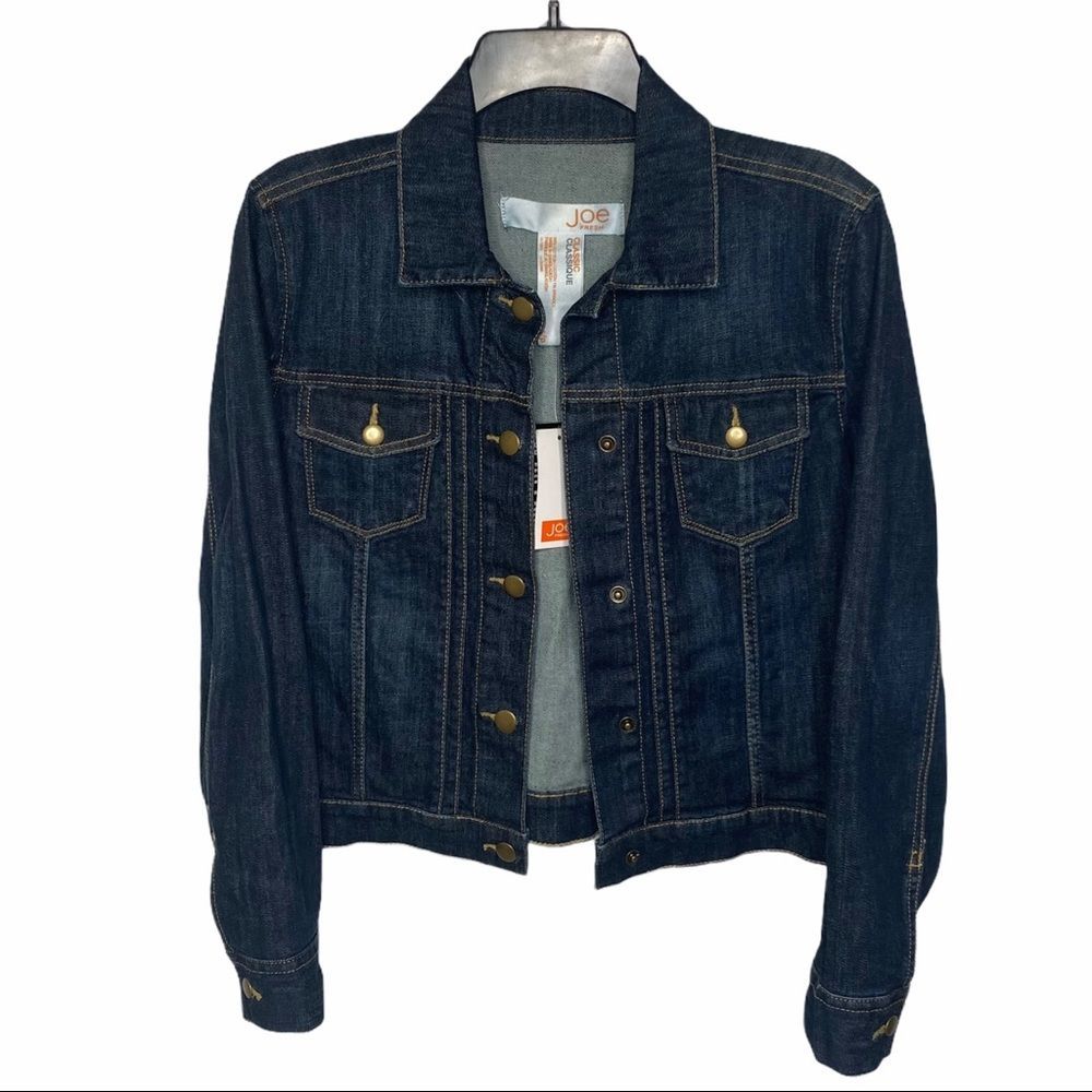 Dark Wash Classic Denim Jean Jacket Small